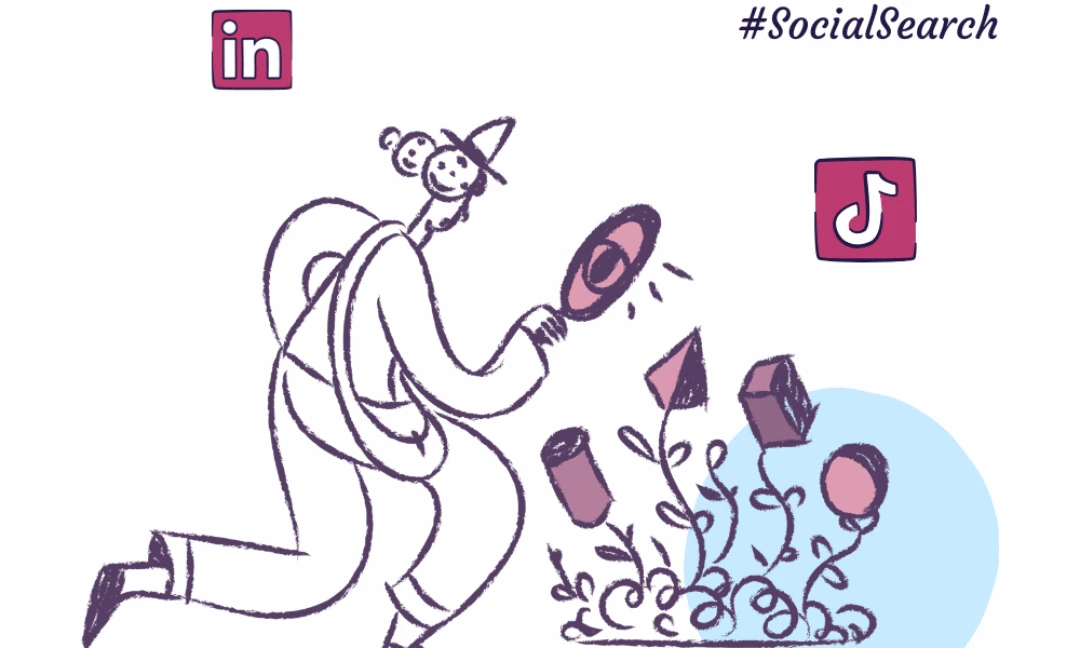 Social Search : quand TikTok et LinkedIn remplacent Google