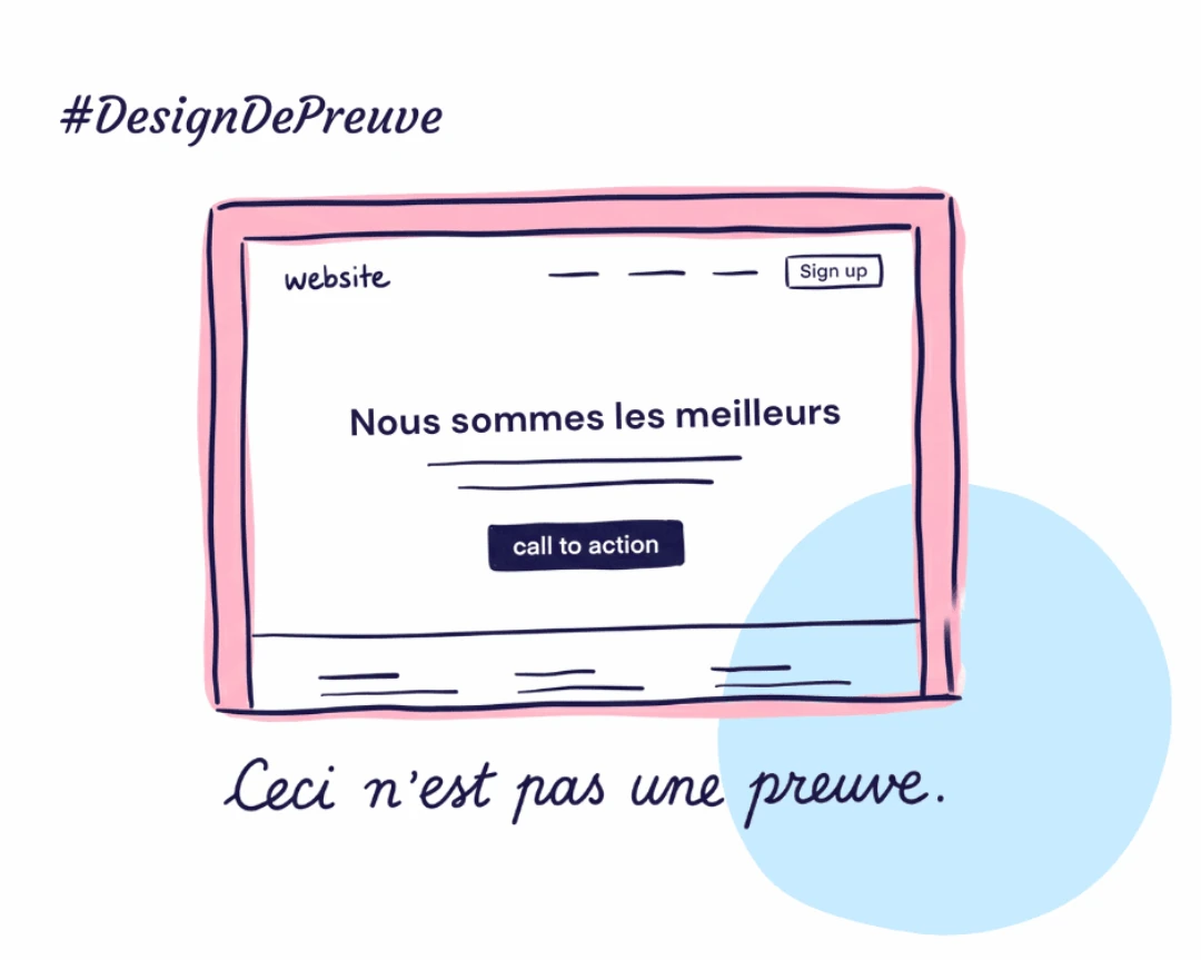 Design de preuve : pourquoi votre site vitrine ne suffit plus